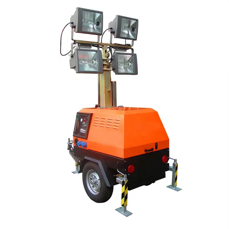 Factory offer tubi8 led tower warning light lighting tower trailer mobile