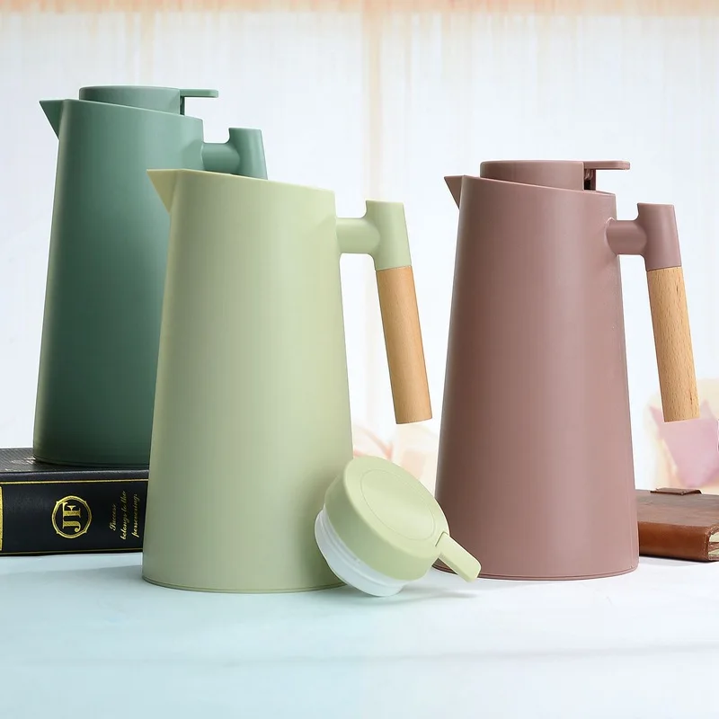 Fashion  Large Capacity Insulation Pot Of 1000ML Keep Warm Vacuum Glass Thermos For Hot Water Bottle