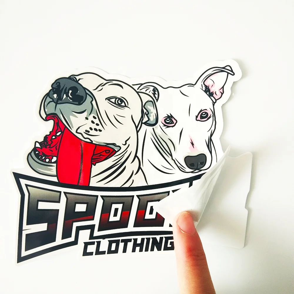 Waterproof Custom Vinyl Brand You Logo Sticker Custom Die Cut Sticker