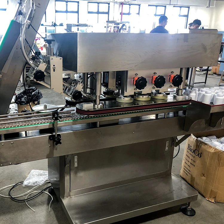 Automatic Capsule Tablet Counter Capsule Pill Counting Machine Packaging Line / medicine pill counting line