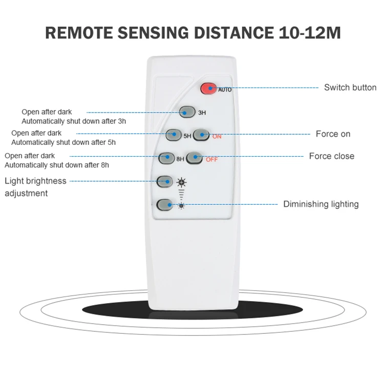 Wontech Wholesale Factory Direct ABS Remote Control 25w 40w 60w 100w 200w LED Solar Flood Light