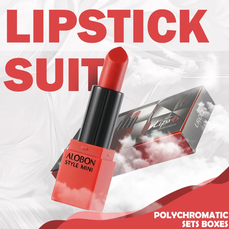 Alobon Matte Liquid Lipstick Long Lasting 24 Hour Waterproof Velvet Nonstick Cup Lipgloss Lip Stain Pigmented  MINI Lip Set Case