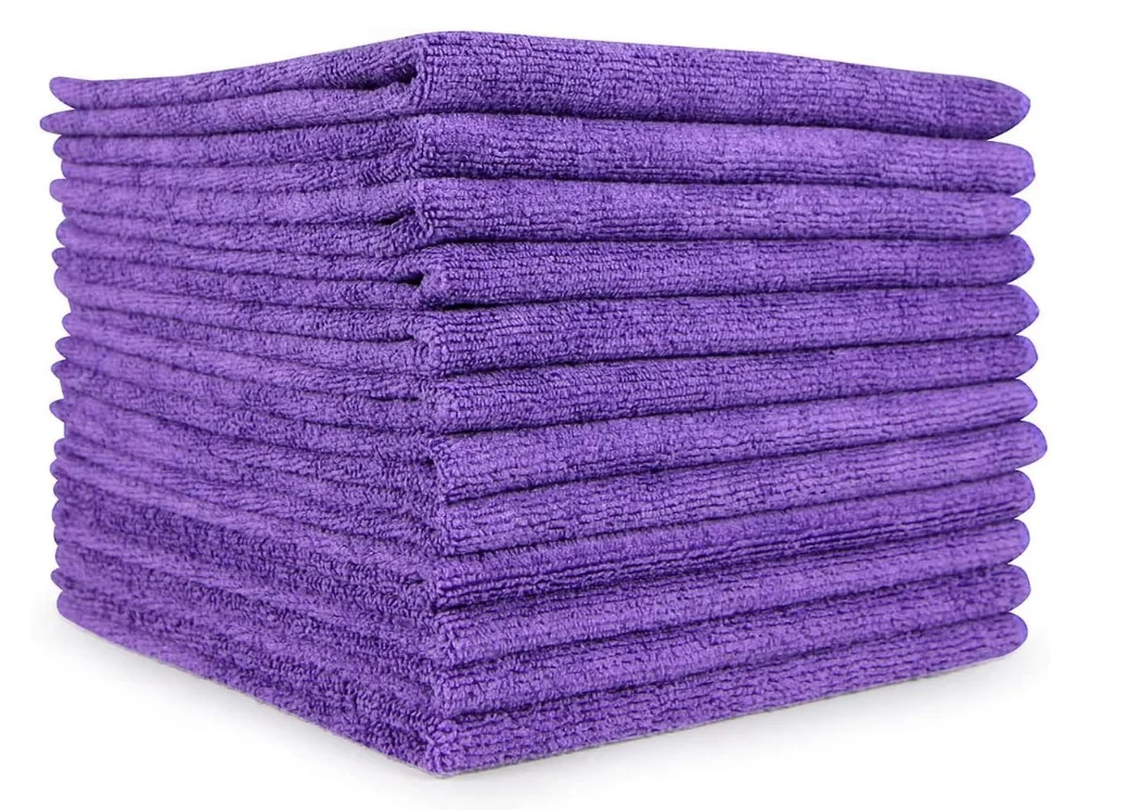 Factory cheaper price  Wholesale Microfiber Car Wash Towel Water Absorbent Microfiber  Drying Towel Car Cleaning Cloths