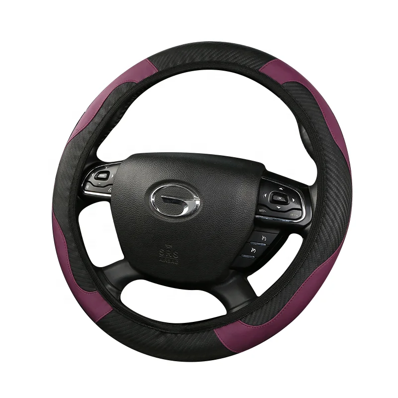 Car interior accessories 2022 hot sale custom auto car universal car cover steering wheel elastic steering wheel wrap cover