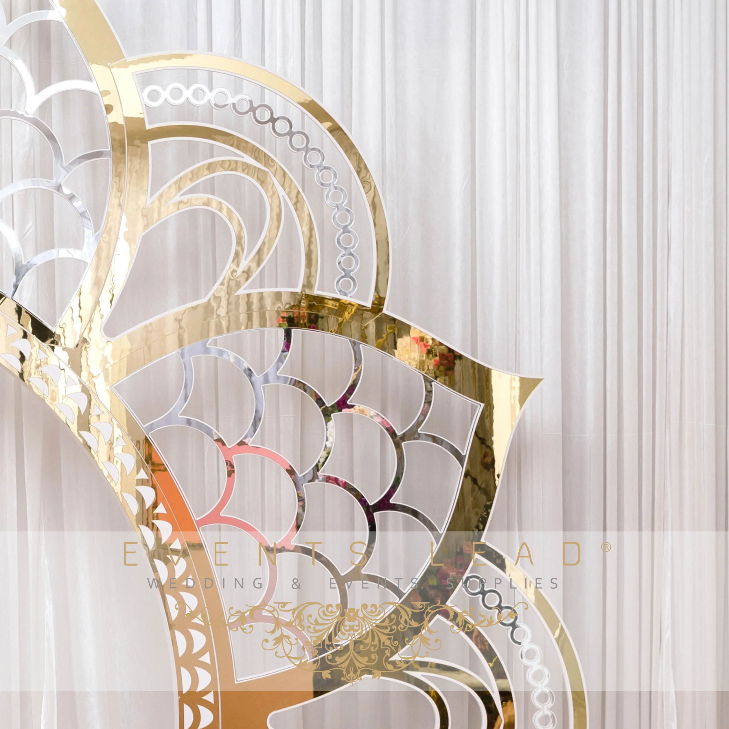 New Design Two Sides Flexible Garden Arch Wedding Flower Backdrop For Wedding & Party Decoration For Sale