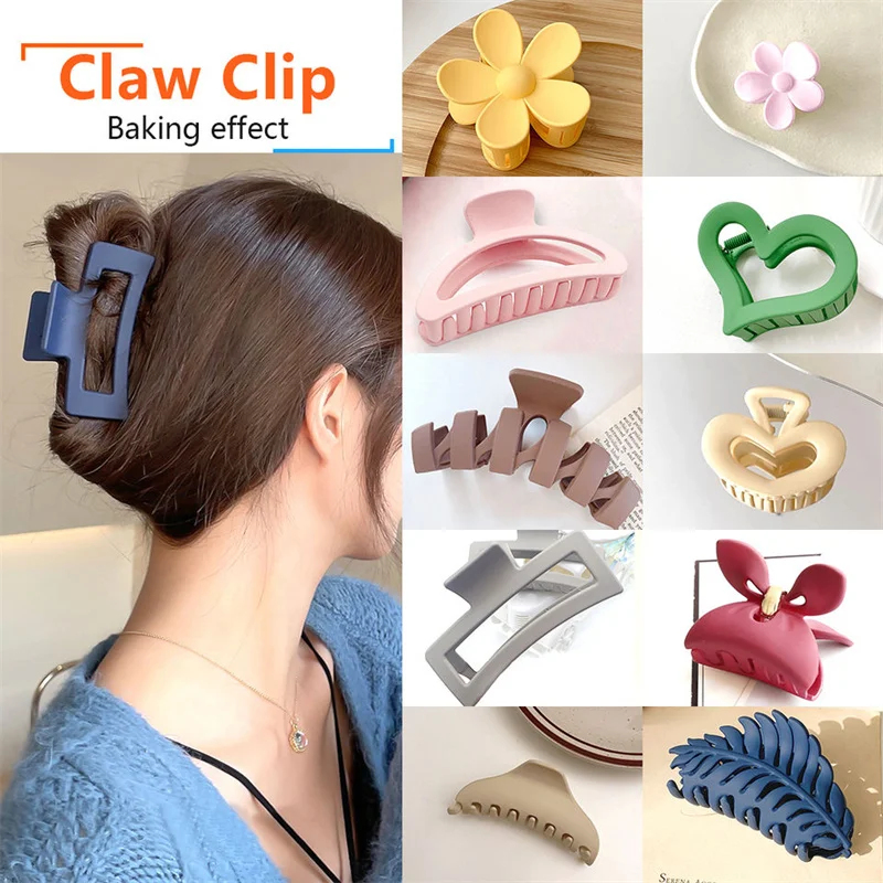 Wholesale Custom Hair Clamp Crabs Plastic Claw Clips for
