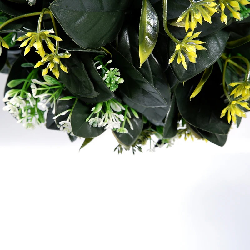 Hot Sale Special Custom Circular Interior Wedding Hotel Restaurant Decorated Wall Grass Plants