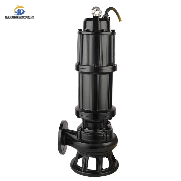 High Pressure Electric Submersible Sewage Pump Slurry Centrifugal Pump Valve