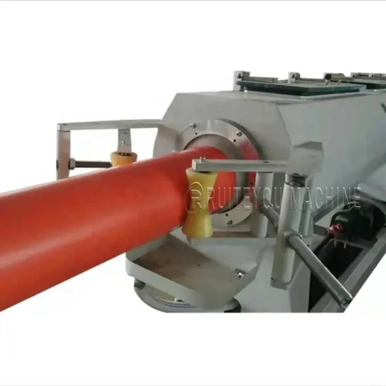 MPP 50-250 Low energy plastic pipe production line manufacturers  MPP plastic extrusion machine