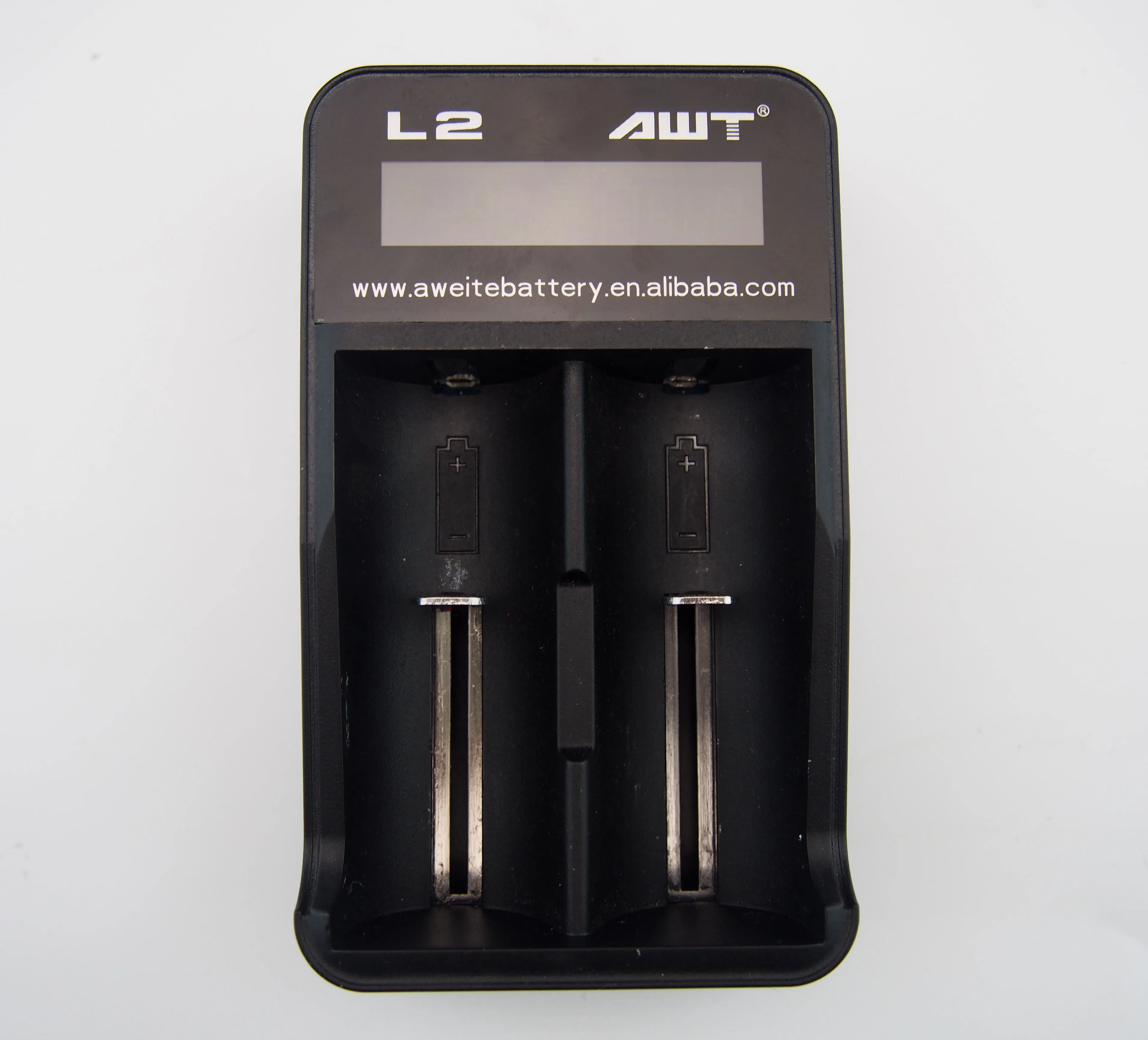 L2 2 slots fast charge with screen display AWT high quality charger wholesale vape pen 350mah battery rechargeable