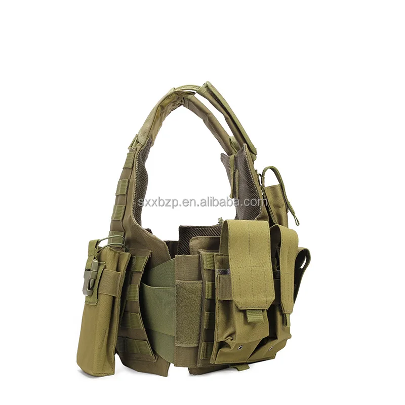 Multifunctional Tactical Equipment Hunting Weighted Vest MOLLE Plater Carrier Lightweight Hunting Tactical Vest