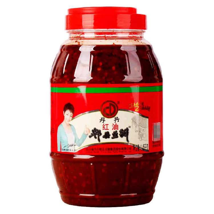 
2021 1450G Chinese HotPot Condiment Sichuan Sauce Red Chili Oil Butter Broad Pixian Bean Paste 