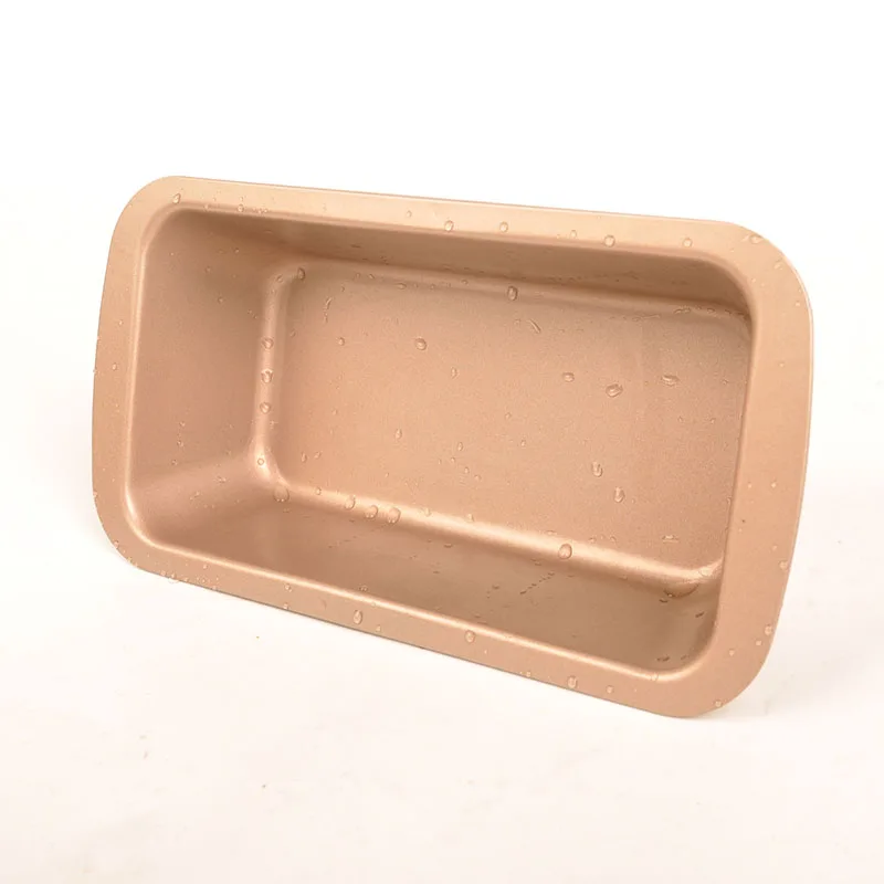 Baking tools Oven 5-piece non-stick pan carbon steel open-bottom carbon steel cake mold toast box Pizza pan 6-cup The cake pan