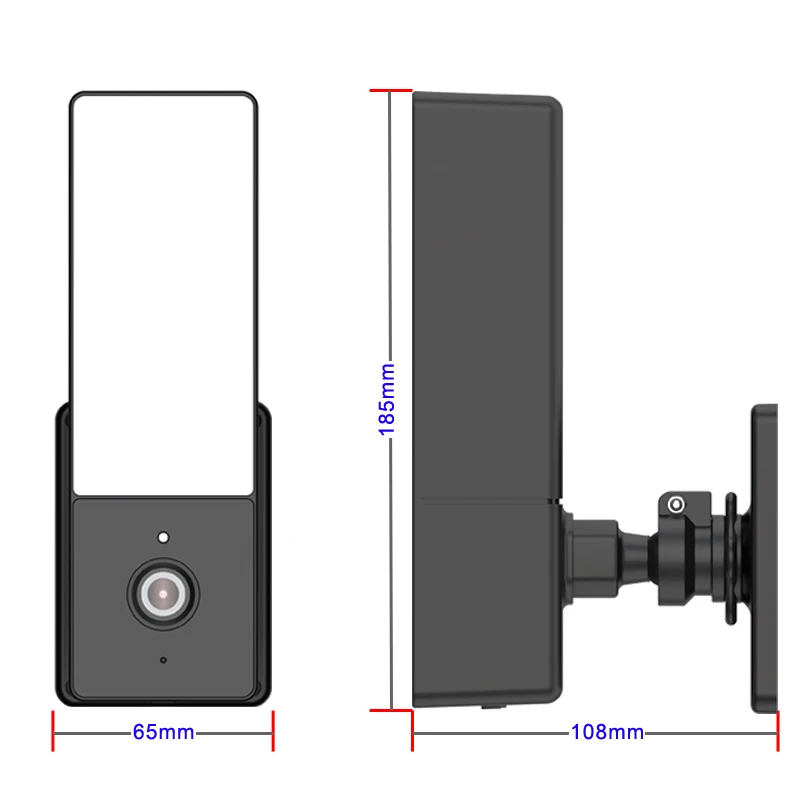  Умная наружная ip-камера tuya 1080P садовая настенная камера с датчиком