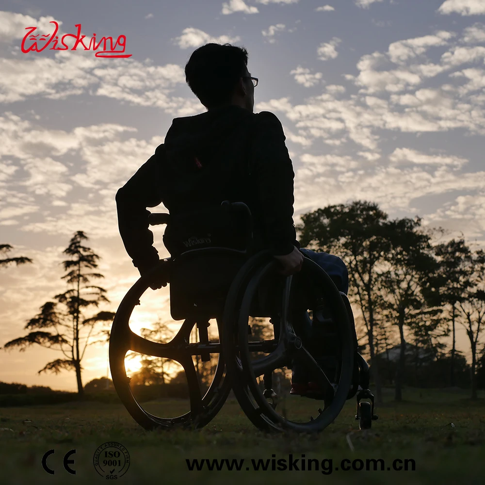 all carbon fiber wisking8807 manual active wheelchair carbon wheelchair sports wheelchair