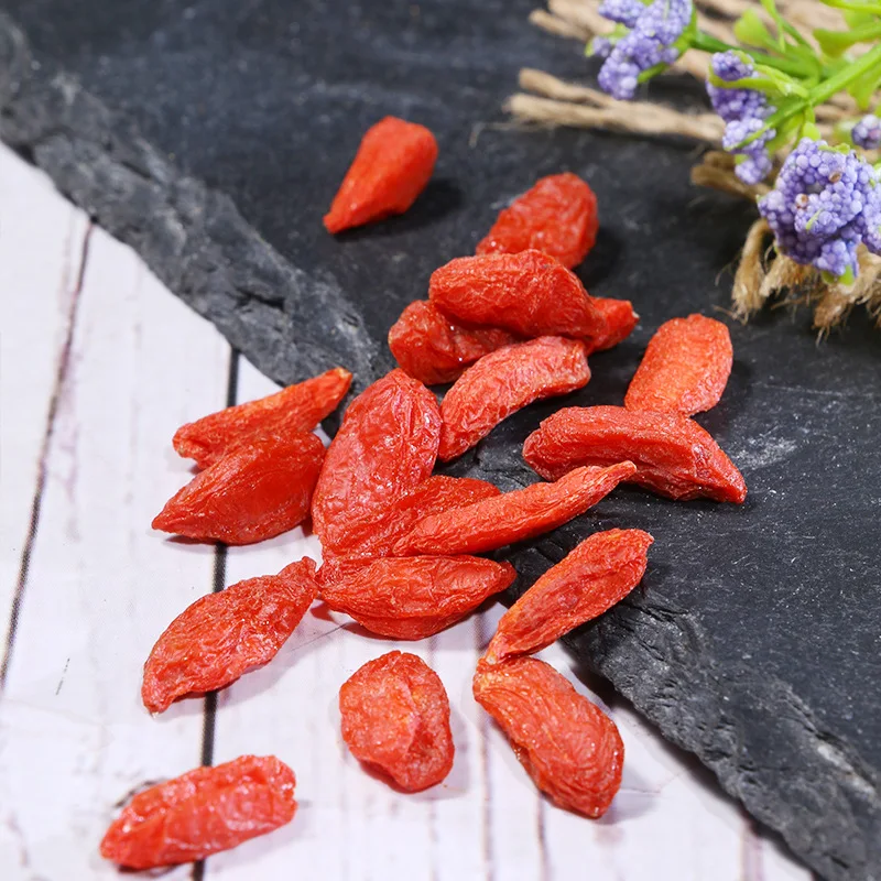 
ganshu chinese new crop sweet taste red wolfberry dried 