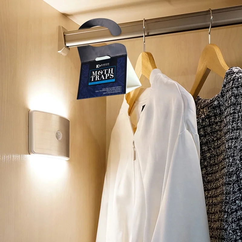 Safe And Effective Pheromones Attractant Killing Moth Prevention Powerful Moth Traps for Clothes Closets Moths