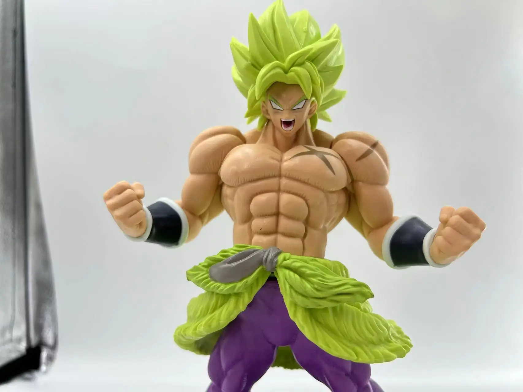 24CM 9.45inch DBZ Dragob Balls Z Broly Original Factory High Quality PVC Model Broly Dragon Balls ZAction Anime Figure