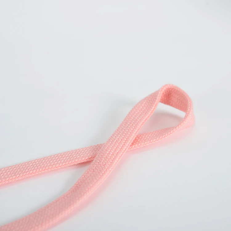 Хорошая цена, гарантия качества, яркие хлопковые плоские шнурки на заказ для повседневной обуви и кроссовок