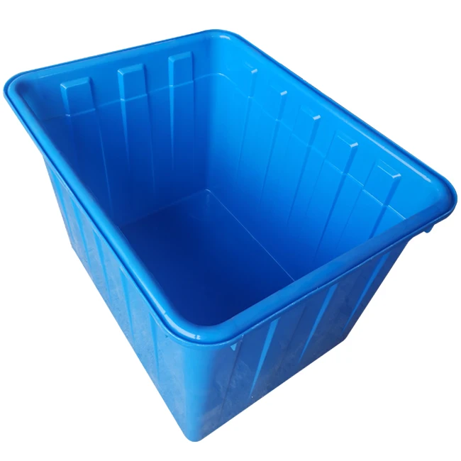 Квадратный резервуар для воды HDPE на 400 литра, пластиковый контейнер для хранения, контейнер-ведро