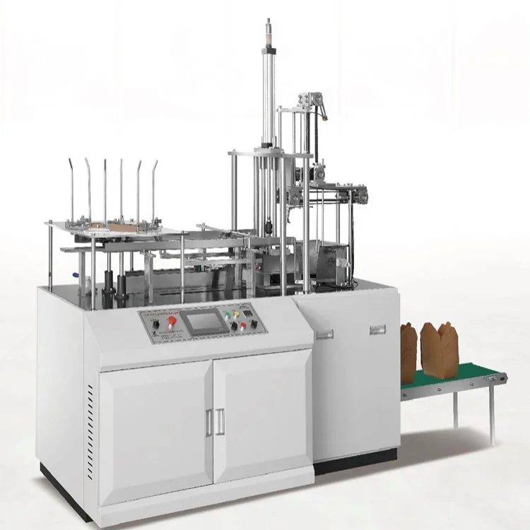 ZX-560 Automatic lunch box/Kraft food box making machine +Prices +manufacturers