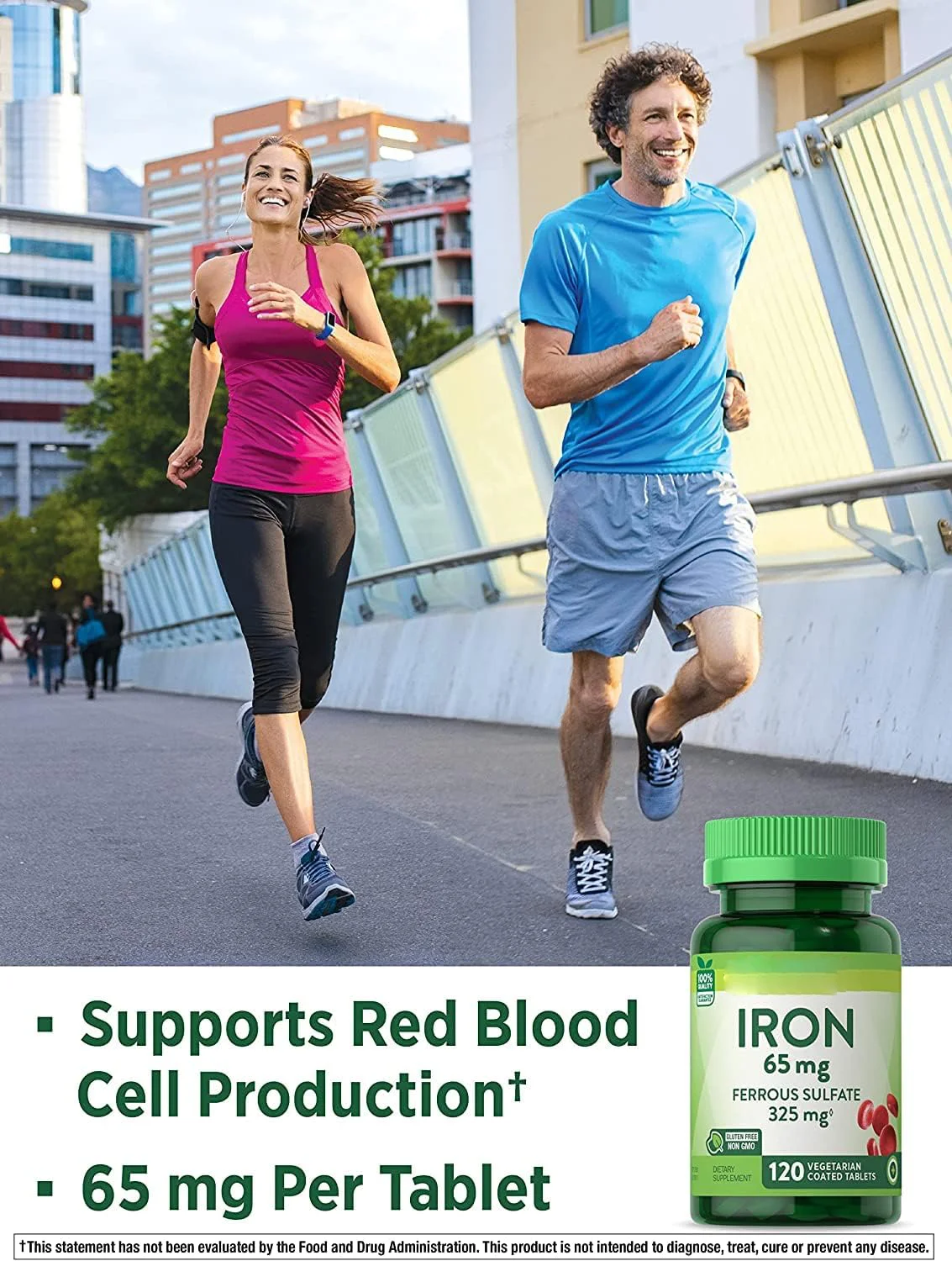 Ferrous Sulfate Iron Supplement Skin Nourishing Ruddy and Healthy Iron Tablets