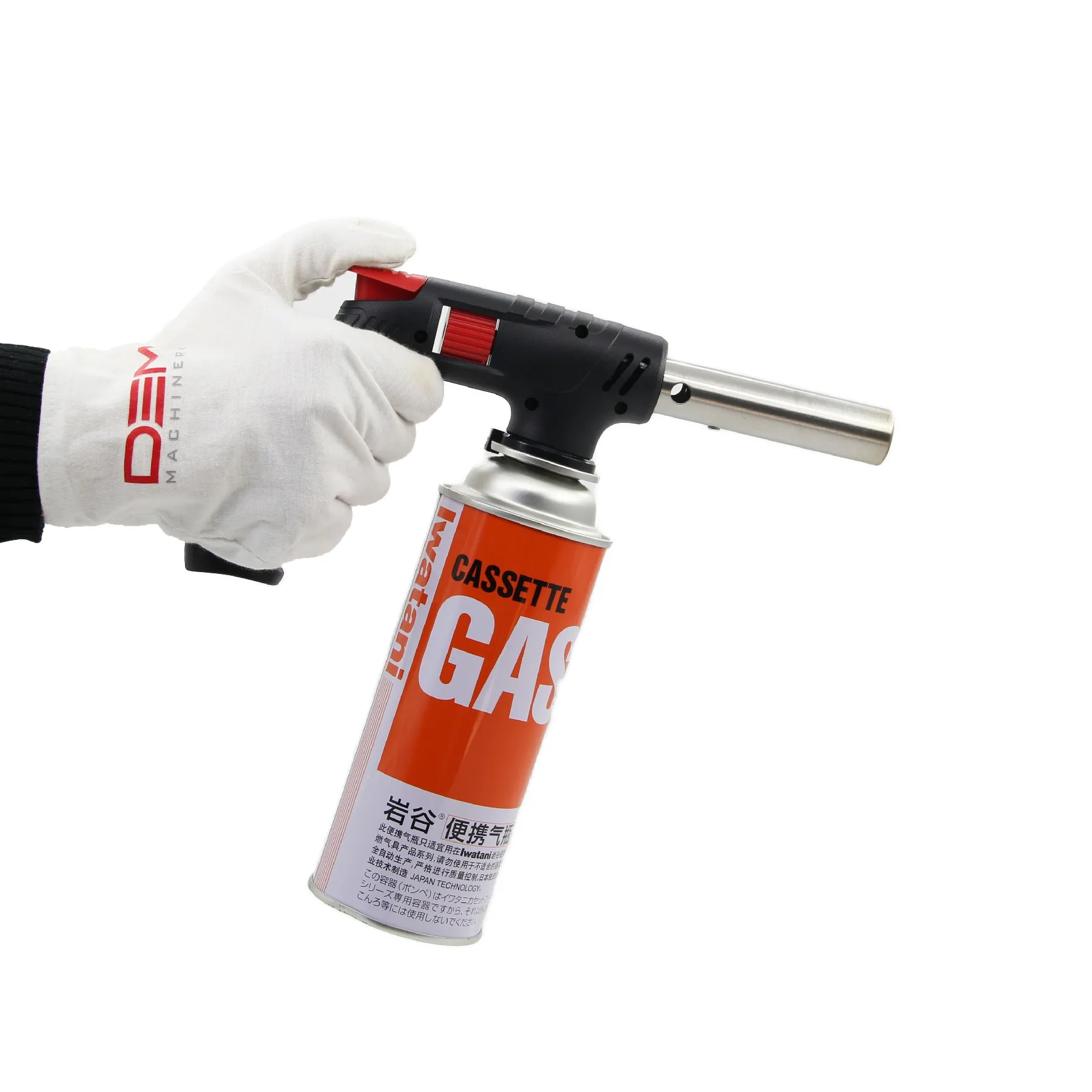 DEM GB2001 Pistol Shape Blow  camping powerful flame butane torch