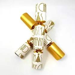 Printed Paper Toys Pop Crackers Packaging Festival Party Presents Wholesale Box Christmas Cracker