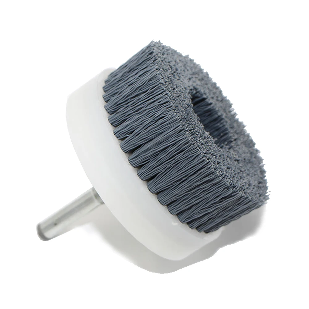 Industrial 60MM Custom Silicon Carbide Brush Polishing Tools For Granite Marble Floor Steel Wood