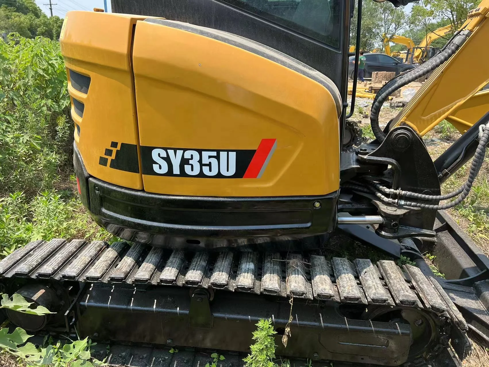 Used Hot sale Mini Excavator Sany 35U  Track Crawler Micro Digger Tractor for Sale Good Excavator with friendly price