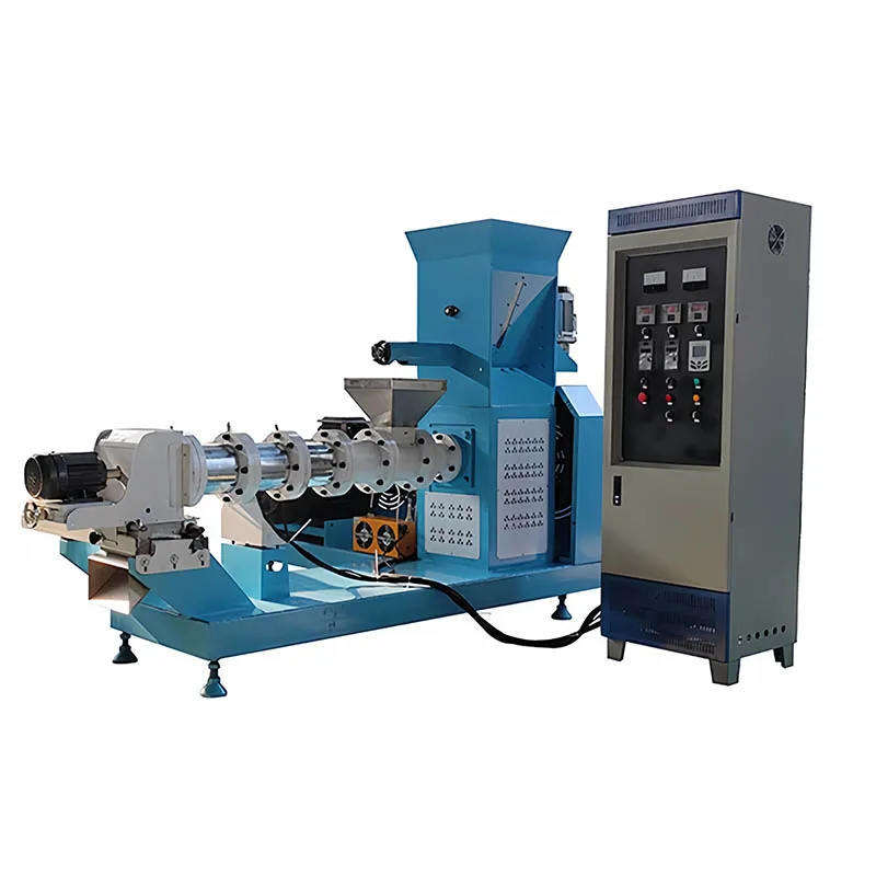 extruder machine for dry pet pallet food pellet processing extruder