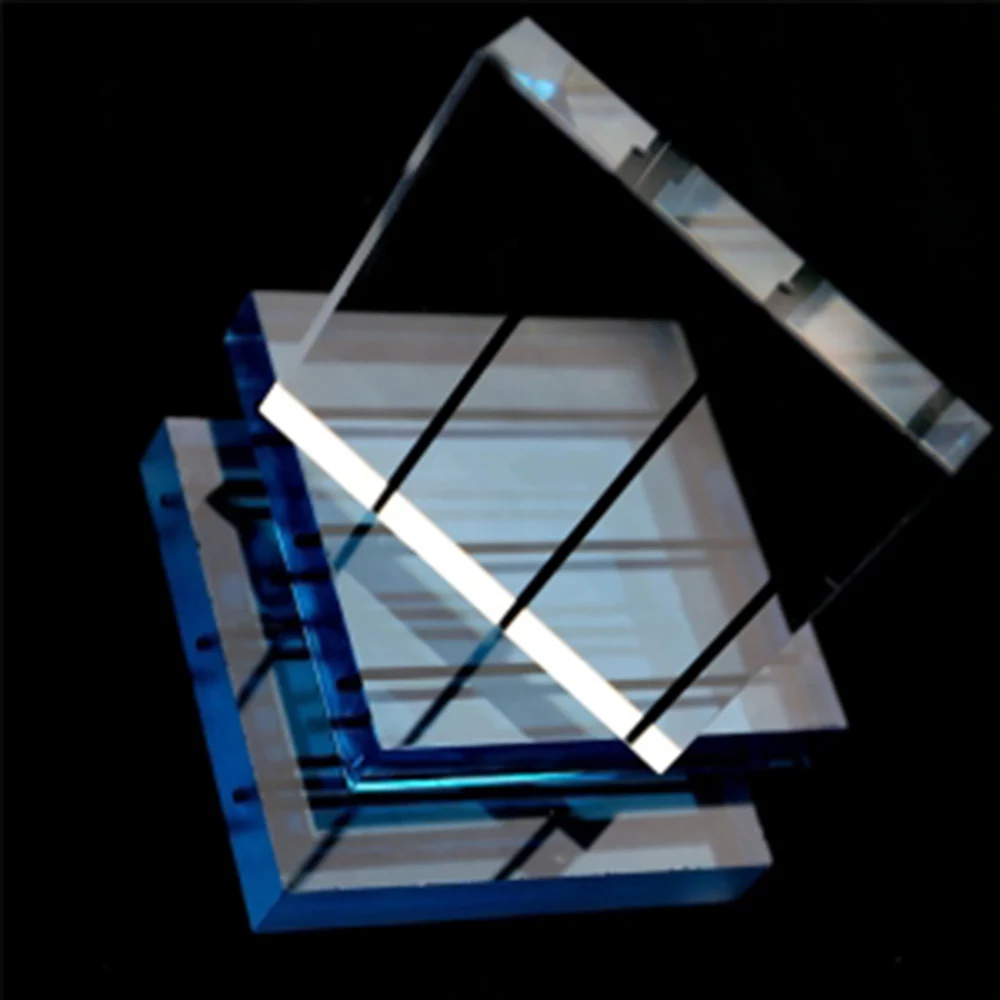Custom 4 x 8 Unbreakable PC building material 6mm plastic PVC Acrylic solid flat polycarbonate sheet