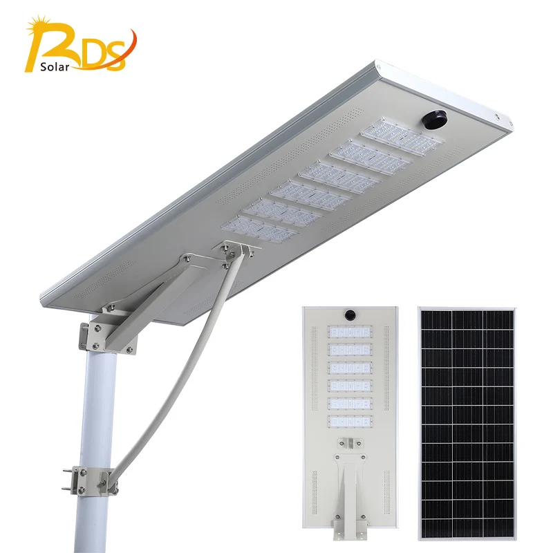 10800Lm Aluminium Adjustable Bracket Motion Sensor Remote Control High Lumen Outdoor Solar Street Light With CE ROHS Certificate