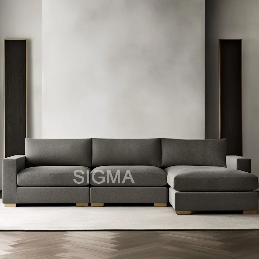 Sectional sofa set indoor home furniture sofa customized luxury modular living room sofa