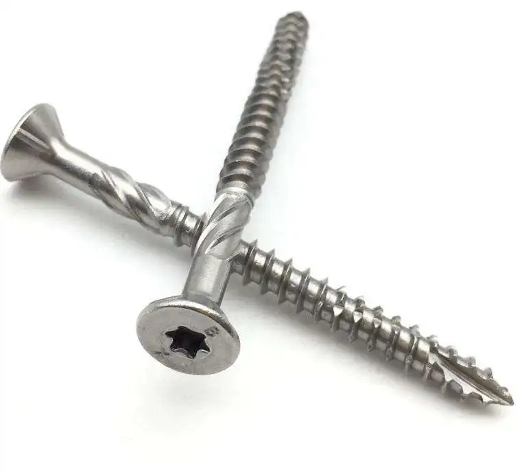China factory DIN7982 Countersunk Head Chipboard Tapping Torx Screws for Wooden Construction