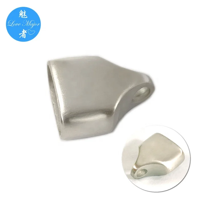 Shine Polished Stainless Steel Jewelry Head Cap Crimp For Necklace and Bracelet of DIY Jewel Making Finding