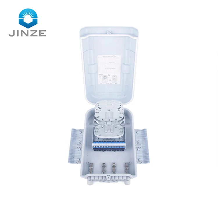 24 Ports FDB/FTB Indoor/outdoor Fiber Distribution Box Fiber Terminal Box Ftth Distribution Box PC ABS Grey or Black