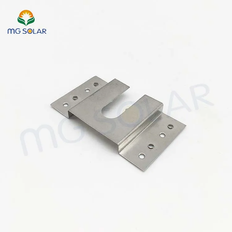 Wholesale Photovoltaic Product Solar Bracket Earthing Clip PV Module Mounting Component Earth Lug Solar Electric Grounding Clip