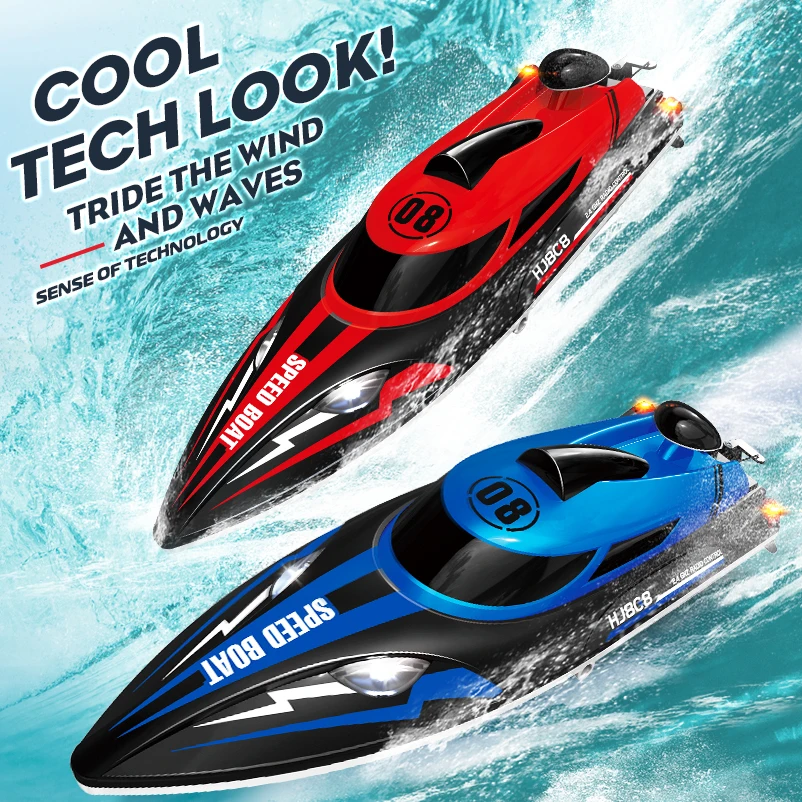 RC Boat Water Toy with High Speed Remote Control Racing Boat