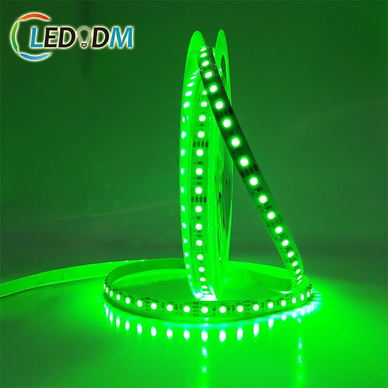 SMD5050 2835 3528 5630 Светодиодная лента с ETL CE Rohs одобрена 5 м/упаковка катушки 12 В 24 для внутреннего и наружного украшения