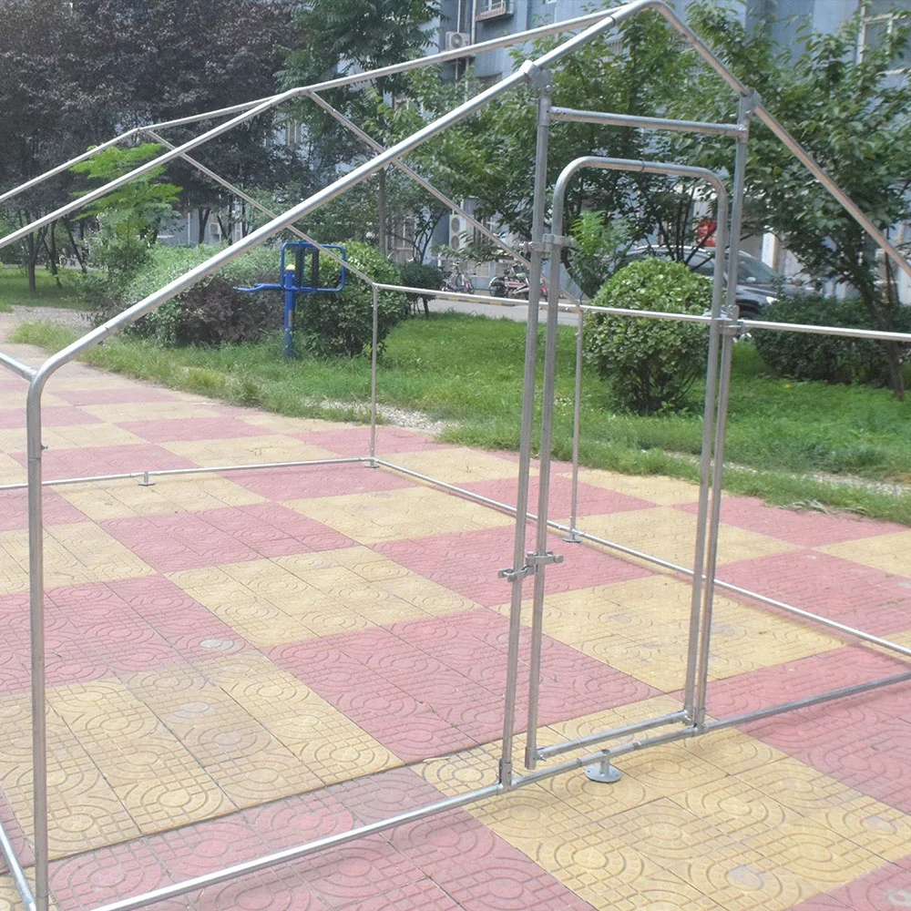 Metal  Chicken Coop  Hen House Large Rabbit Hutch Poultry Cage Pen Backyard Cages for Laying Hens