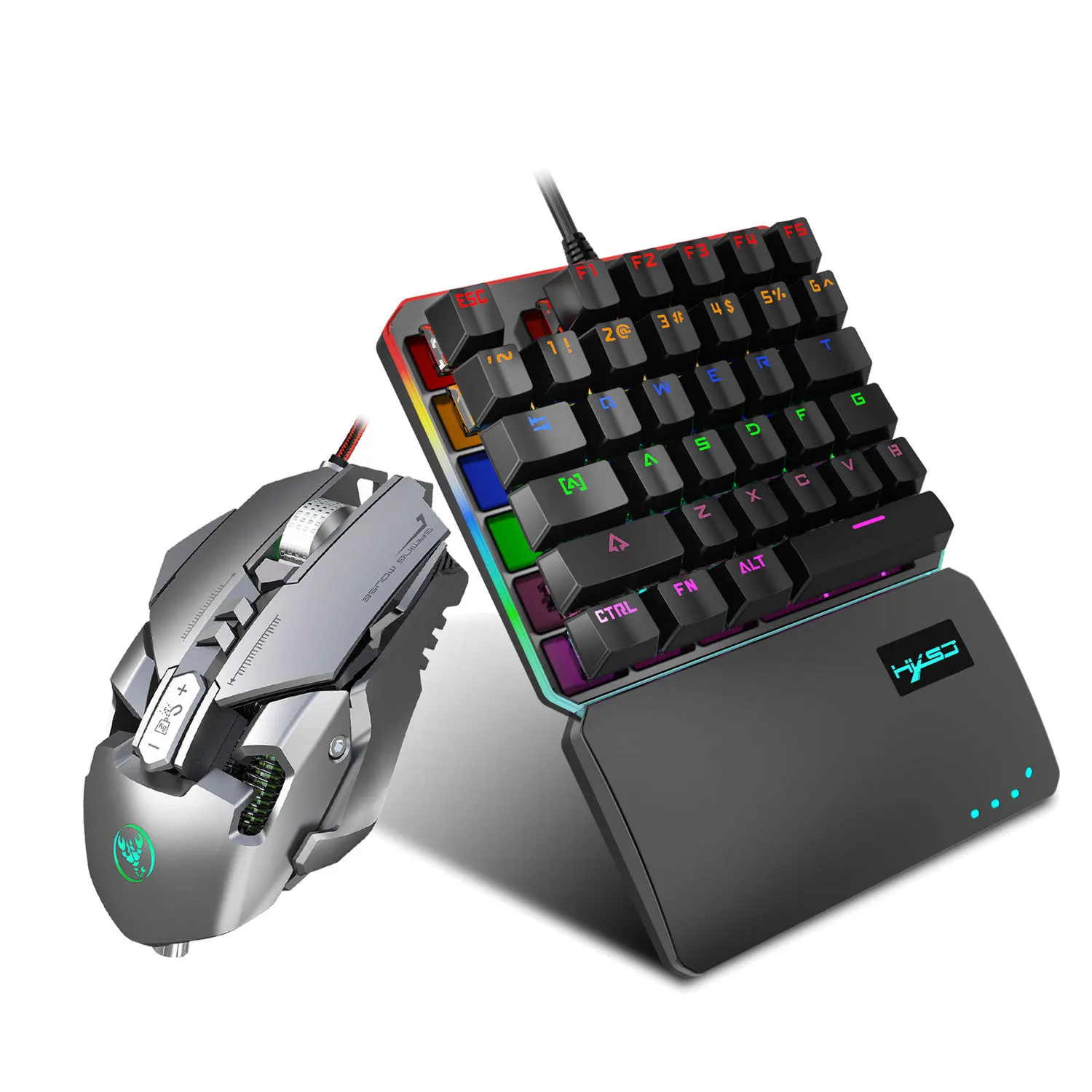  6400 точек/дюйм профессиональная игровая мышь RGB программирования мыши 7 Кнопка точек на дюйм Проводной USB Механическая для Lol есть курица