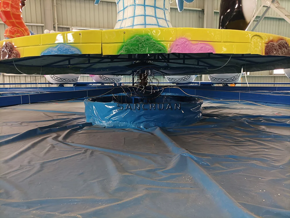 SanChuan Popular Carnival Amusement Game Self Control Plane Buy Funfair Rides For Kids Manufacturer