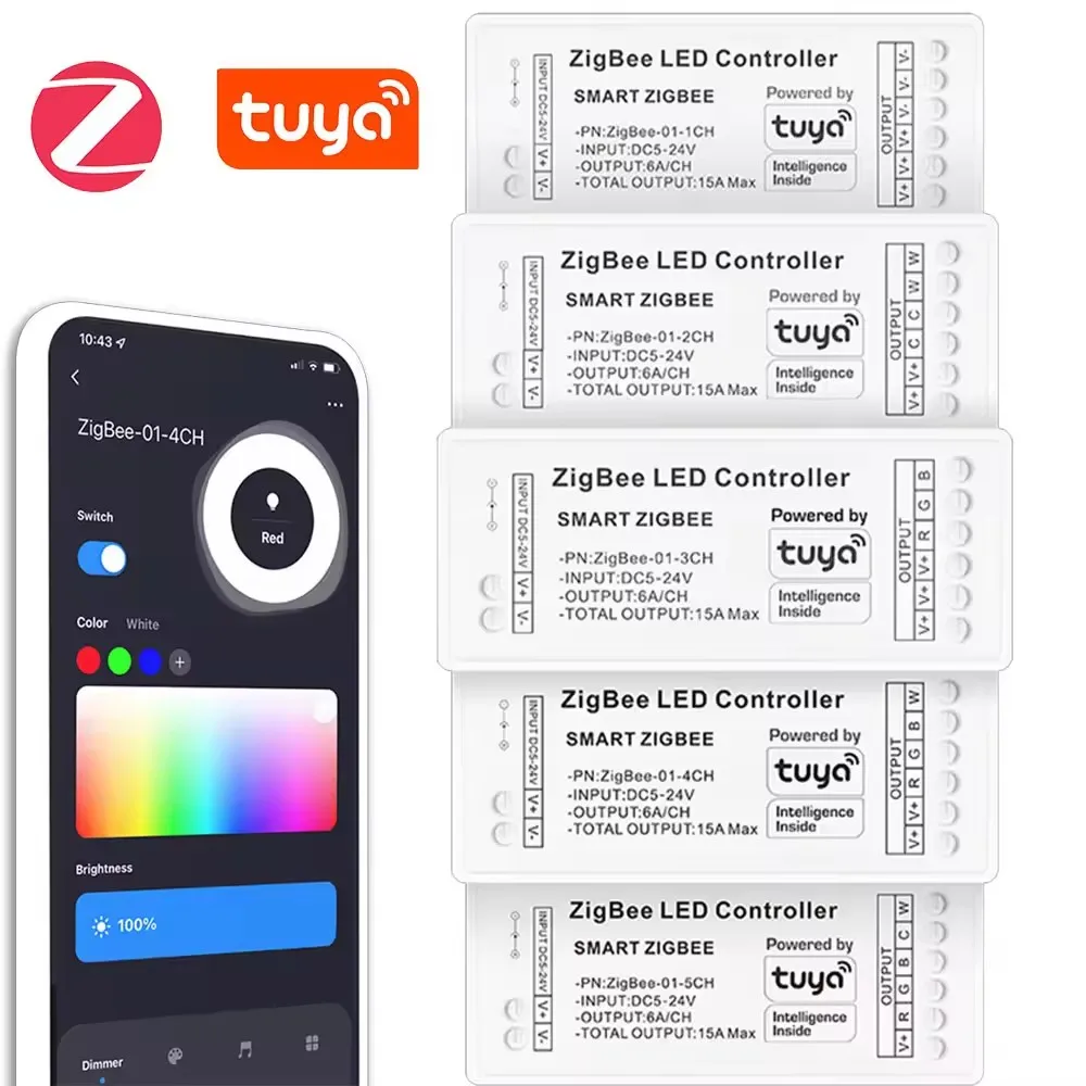 Беспроводной светодиодный диммер ZigBee