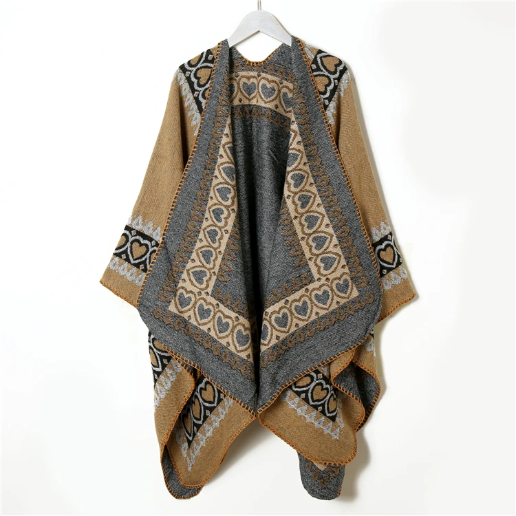 China factory wholesale cape shawls winter fine quality winter fabric for capes