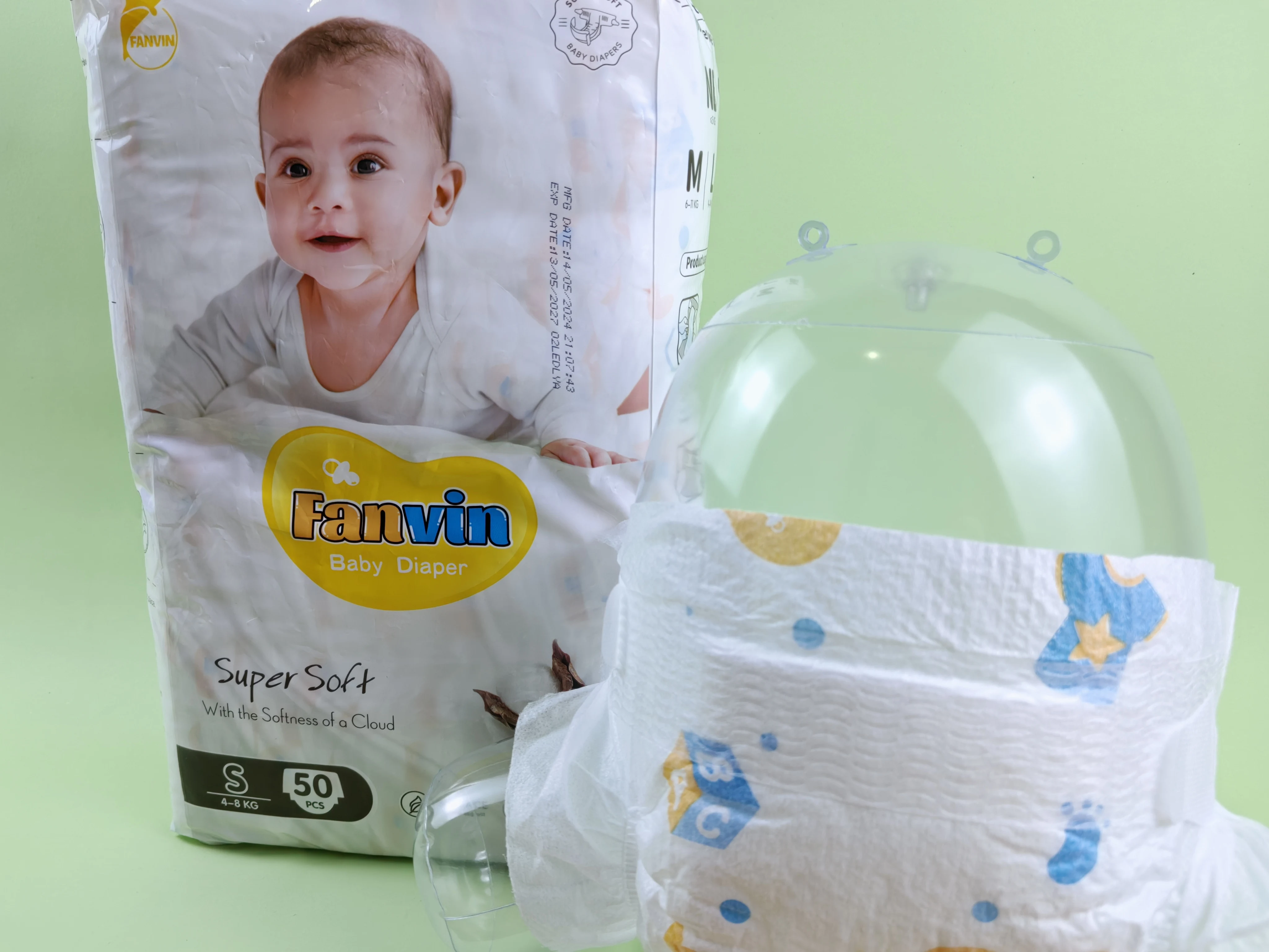 Free Samples Fanvin Brand Disposable Baby Diaper Premium Factory Price Quality USA Fluff Pulp OEM ADL from China Manufacturer