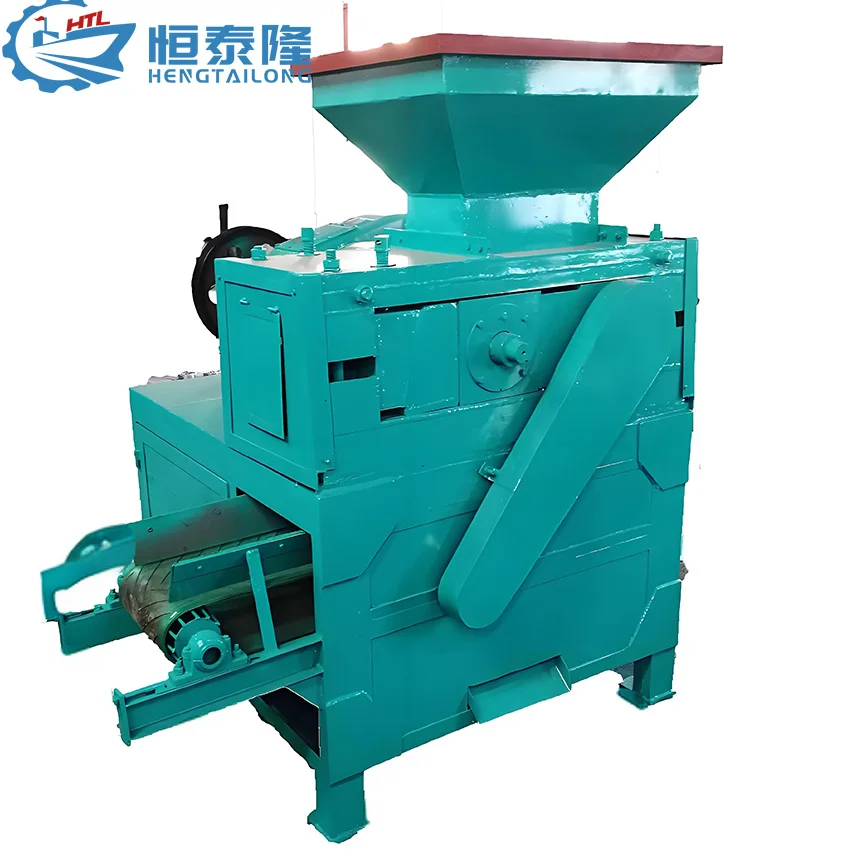 2024 high-effective nickel fluorspar chromium powder charcoal briquette press making machine price