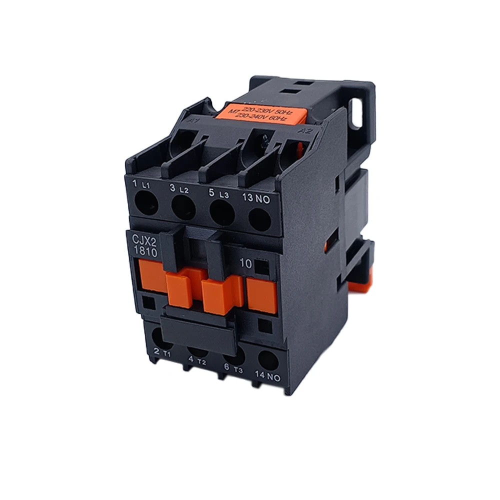 AC contactor CJX2 series 18a  Ac3 220v  Contactor  Warranty 2 years  3 Pole Main Place Model Voltage