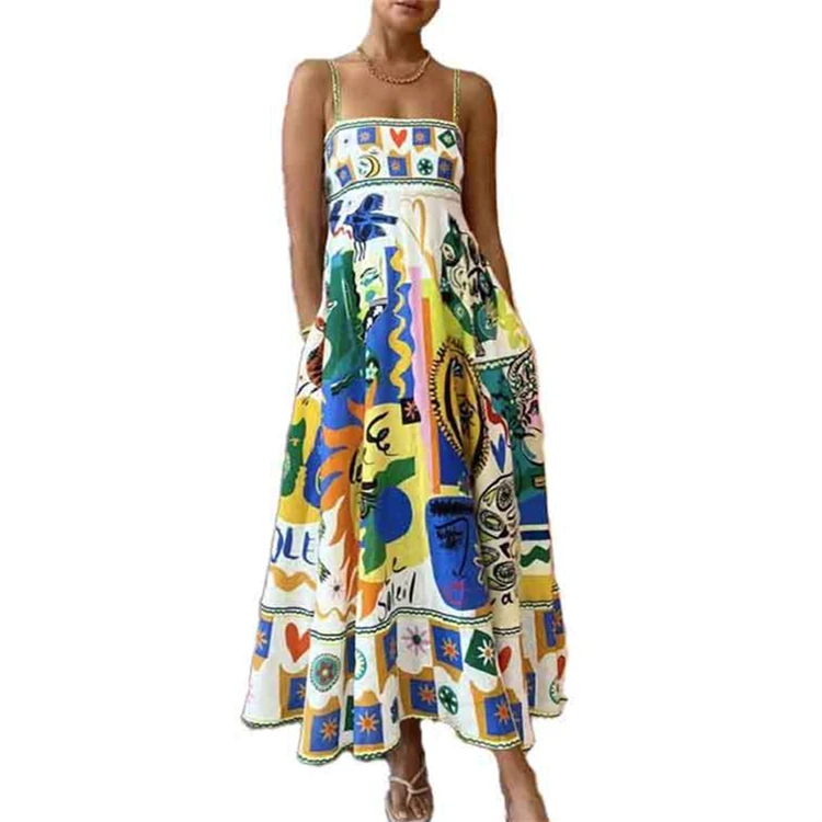 Wholesale Women Clothing Plus Size Long Sleeve African Maxi Dress