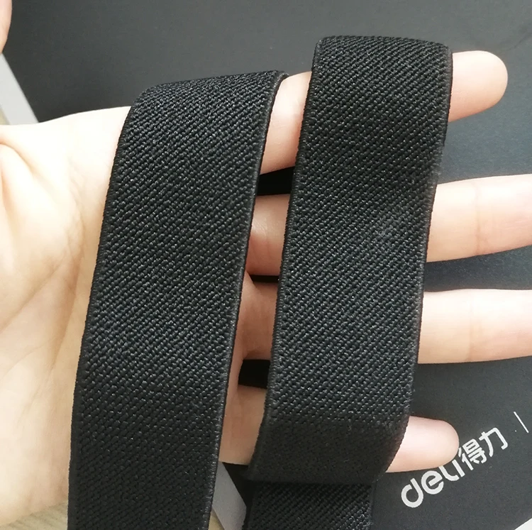custom logo soft elastic band elastic belt for bento box lunch box